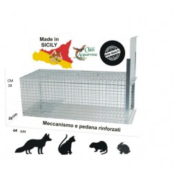 Gabbia Trappola 64 per Gatti Conigli Nutrie